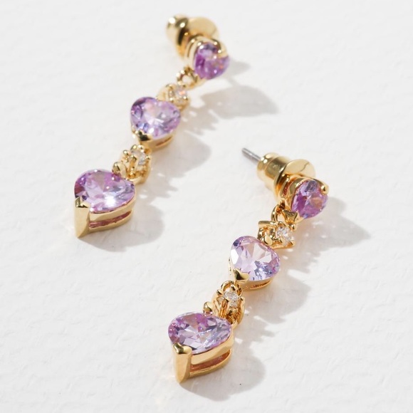 New Vanessa Mooney the bewitched earrings Purple - Picture 3 of 13